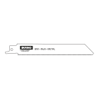 KRINO - LAME PER SEGHETTI A GATTUCCIO CON ATTACCO UNIVERSALE SABRE® PER METALLO METALLI Codice di riferimento del marchio ? S922EF Tipo di taglio DRITTO, FINE Lunghezza per passo in mm 150x1,4