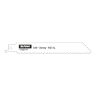 KRINO - LAME PER SEGHETTI A GATTUCCIO CON ATTACCO UNIVERSALE SABRE® PER METALLO METALLI Codice di riferimento del marchio ? S925VF Tipo di taglio DRITTO, FINE Lunghezza per passo in mm 150x1,8÷2,6