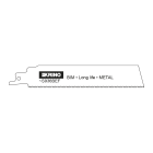 KRINO - LAME PER SEGHETTI A GATTUCCIO CON ATTACCO UNIVERSALE SABRE® PER METALLO METALLI Codice di riferimento del marchio ? S936BEF Tipo di taglio DRITTO, FINE Lunghezza per passo in mm 150x1,4÷1,8