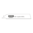 KRINO - LAME PER SEGHETTI A GATTUCCIO CON ATTACCO UNIVERSALE SABRE® PER METALLO METALLI Codice di riferimento del marchio ? S936BEF Tipo di taglio DRITTO, FINE Lunghezza per passo in mm 150x1,4÷1,8