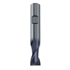 KRINO - FRESE FRONTALI CILINDRICHE A 2 TAGLIENTI IN HSS-CO8% CON ATTACCO WELDON 8mm
