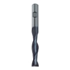 KRINO - FRESE FRONTALI CILINDRICHE A 2 TAGLIENTI IN HSS-CO8% CON ATTACCO WELDON 53mm