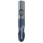 KRINO - FRESE FRONTALI CILINDRICHE A RAGGIO IN HSS-CO8% CON ATTACCO WELDON 4mm