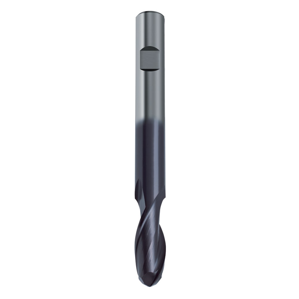 KRINO - FRESE FRONTALI CILINDRICHE A RAGGIO IN HSS-CO8% CON ATTACCO WELDON 13mm