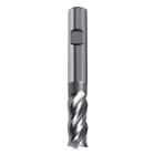 KRINO - FRESE FRONTALI CILINDRICHE A 4 TAGLIENTI IN HSS-CO8% CON ATTACCO WELDON 32mm