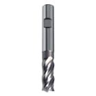 KRINO - FRESE FRONTALI CILINDRICHE A 4 TAGLIENTI IN HSS-CO8% CON ATTACCO WELDON 32mm