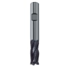 KRINO - FRESE FRONTALI CILINDRICHE A 4 TAGLIENTI A SGROSSARE IN HSS-CO8% CON ATTACCO WELDON 38mm