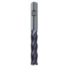 KRINO - FRESE FRONTALI CILINDRICHE A 4 TAGLIENTI A SGROSSARE IN HSS-CO8% CON ATTACCO WELDON 75mm