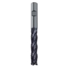 KRINO - FRESE FRONTALI CILINDRICHE A 4 TAGLIENTI PER SEMIFINITURA IN HSS-CO8% CON ATTACCO WELDON 53mm