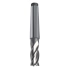 KRINO - FRESE FRONTALI CILINDRICHE A 4 TAGLIENTI IN HSS-CO5% CON ATTACCO CONICO MORSE 45mm