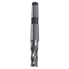 KRINO - FRESE FRONTALI CILINDRICHE A 4 TAGLIENTI A SGROSSARE IN HSS-CO5% CON ATTACCO CONICO MORSE 32mm