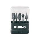 KRINO - ASSORTIMENTO FRESE ROTATIVE IN HSS 12 MM