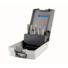 KRINO - ASSORTIMENTO FRESE ROTATIVE IN METALLO DURO CON TAGLI HM3 E HM4 ABS 12 MM