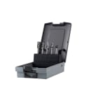 KRINO - ASSORTIMENTO FRESE ROTATIVE METALLO DURO HM1 PER ALLUMINIO IN ABS