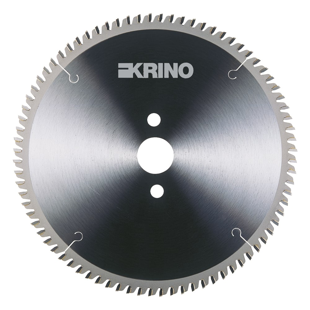 KRINO - SEGHE CIRCOLARI CON DENTI IN METALLO DURO PER ALLUMINIO Numero di denti 80 Diametro in mm 250 Diametro foro in mm 32 Spessore dentatura in mm 3.2
