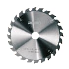KRINO - SEGHE CIRCOLARI PER LEGNO CON DENTI IN METALLO DURO PER SEGATRICI PORTATILI Numero di denti 24 Diametro in mm 180 Diametro foro in mm 20 Spessore dentatura in mm 2.5