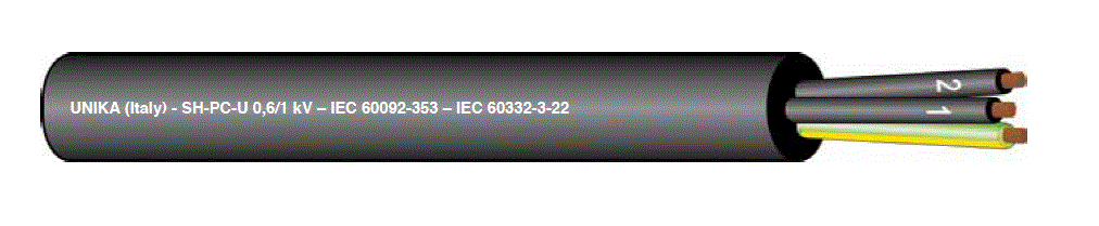 KU DISTRIBUTION - SH-PC-U 1X35 CAVO NAVALE