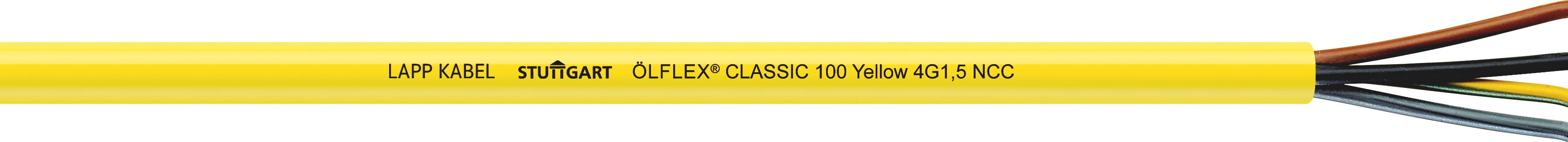 LAPP - OLFLEX CLASSIC 100 YELLOW 4G1,5