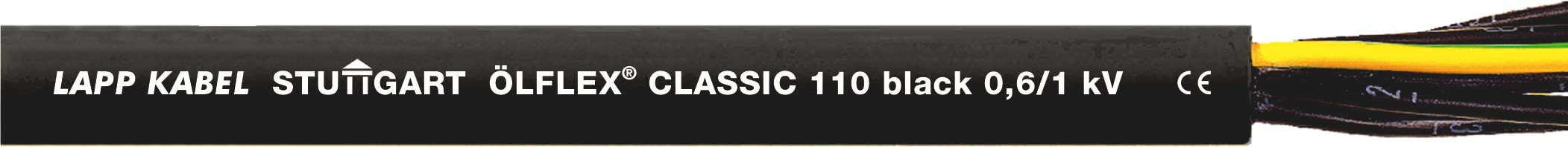 LAPP - OLFLEX CLASSIC 110 BLACK 0,6/1KV 3X0,75