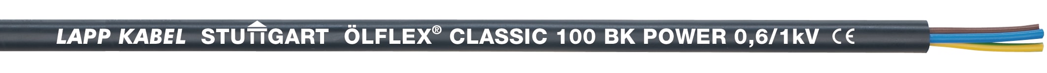 LAPP - OLFLEX CLASSIC 100 BK 0,6/1 KV 5G1,0