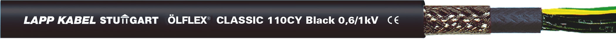 LAPP - OLFLEX CLASSIC 110 CY BK 0,6/1KV 4G25