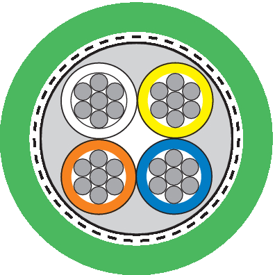 LAPP - ETHERLINE FD P FC CAT5 2X2XAWG22