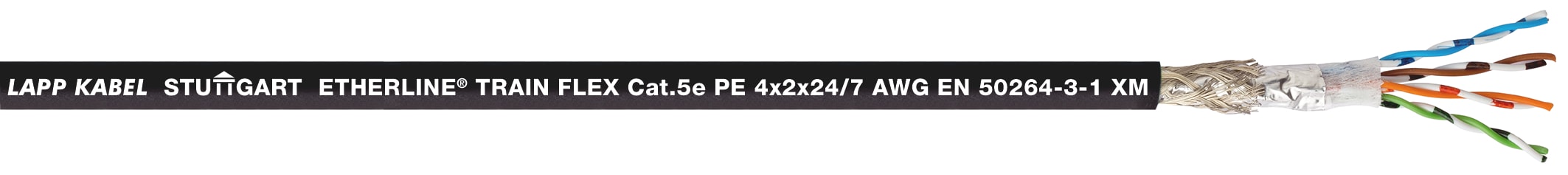 LAPP - ETHERLINE TRAIN FLEX CAT.6A 4X2X24/7 PE