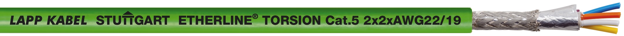 LAPP - ETHERLINE TORSION P CAT5 AWM 2X2XAWG22