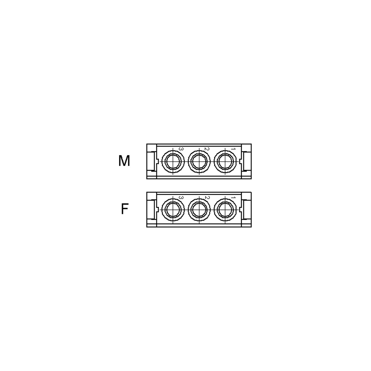 LAPP - MCB 3 CM FEMALE MODULE 10382100