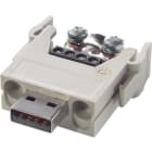 LAPP - UNIVERSAL BUS MODULE PLUG 4+ SHIELD