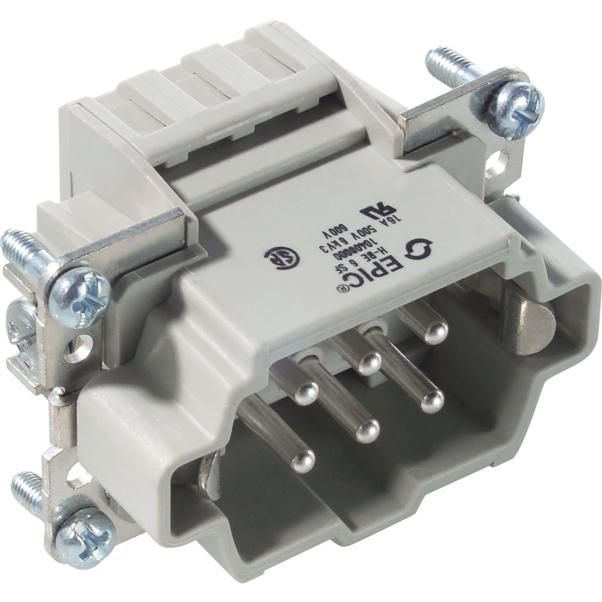 LAPP - H-BE 6 SF MALE INSERT W. CLAMP SPRING