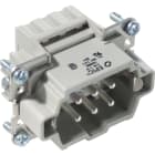 LAPP - H-BE 6 SF MALE INSERT W. CLAMP SPRING 10400000