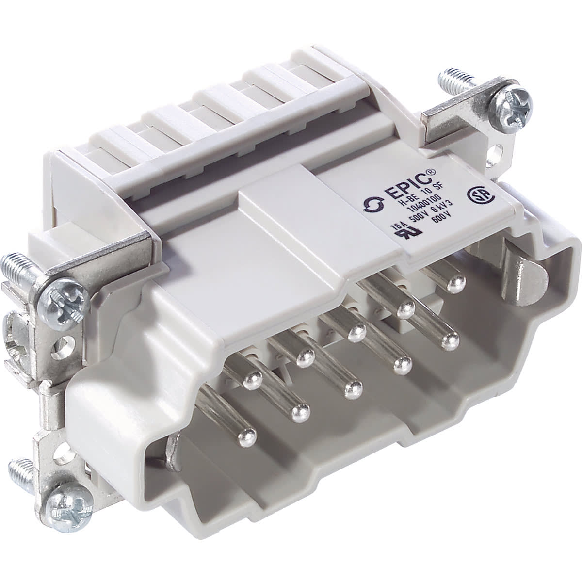 LAPP - H-BE 10 SF MALE INSERT W. CLAMP SPRING