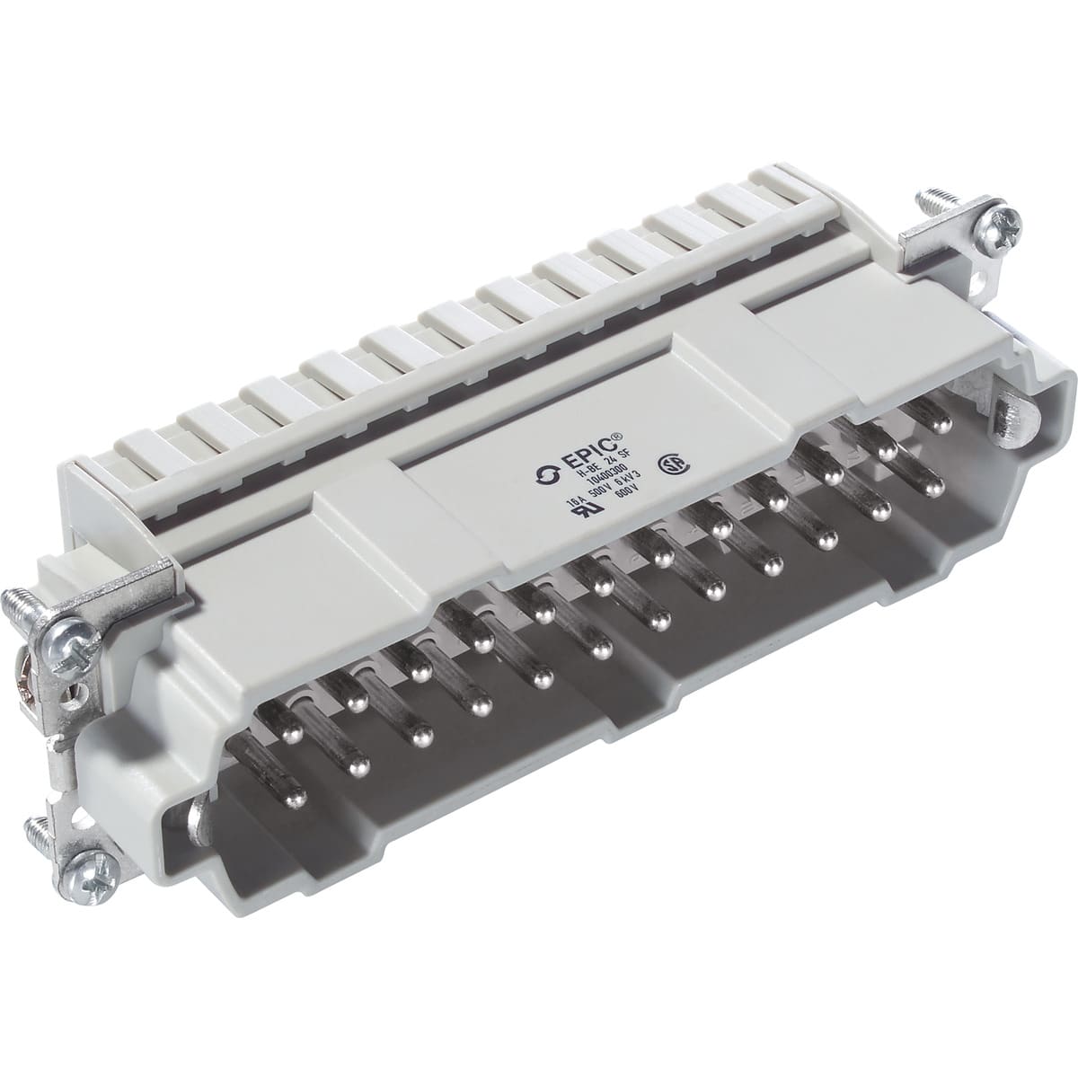 LAPP - H-BE 24 SF MALE INSERT W. CLAMP SPRING