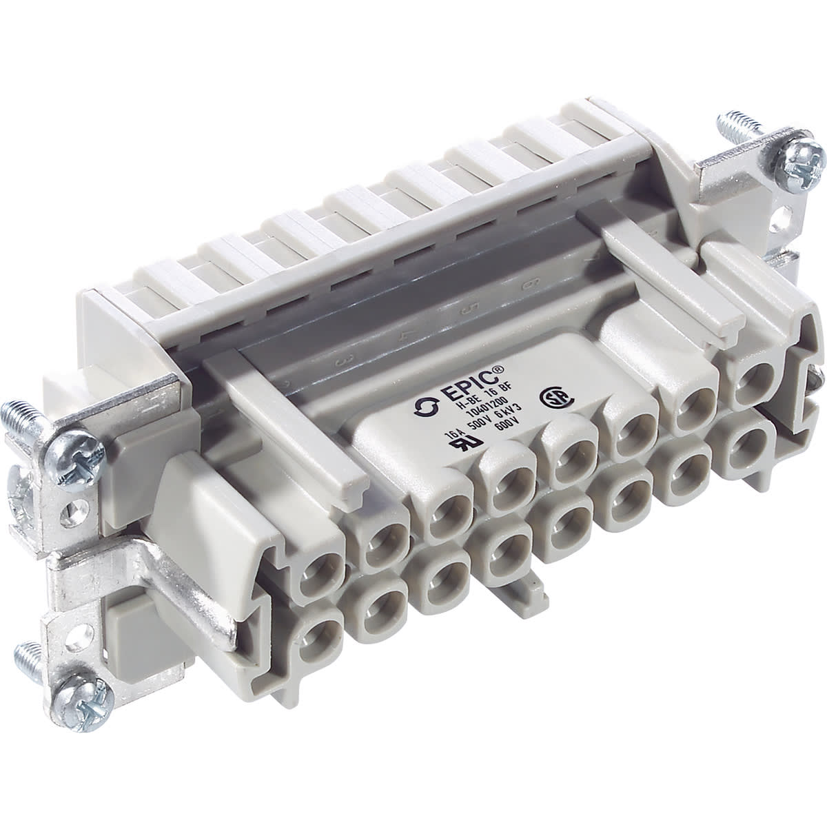 LAPP - H-BE 16 BF FEMALE INSERT W. CLAMP SPRING 10401200