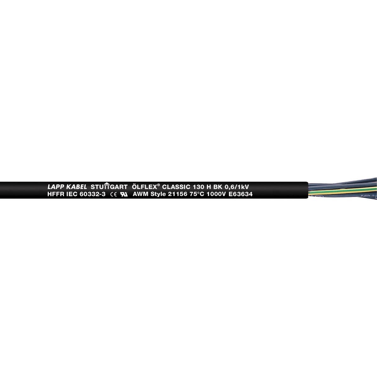 LAPP - OLFLEX CLASSIC 130 H BK 0,6/1 KV 7G2,5
