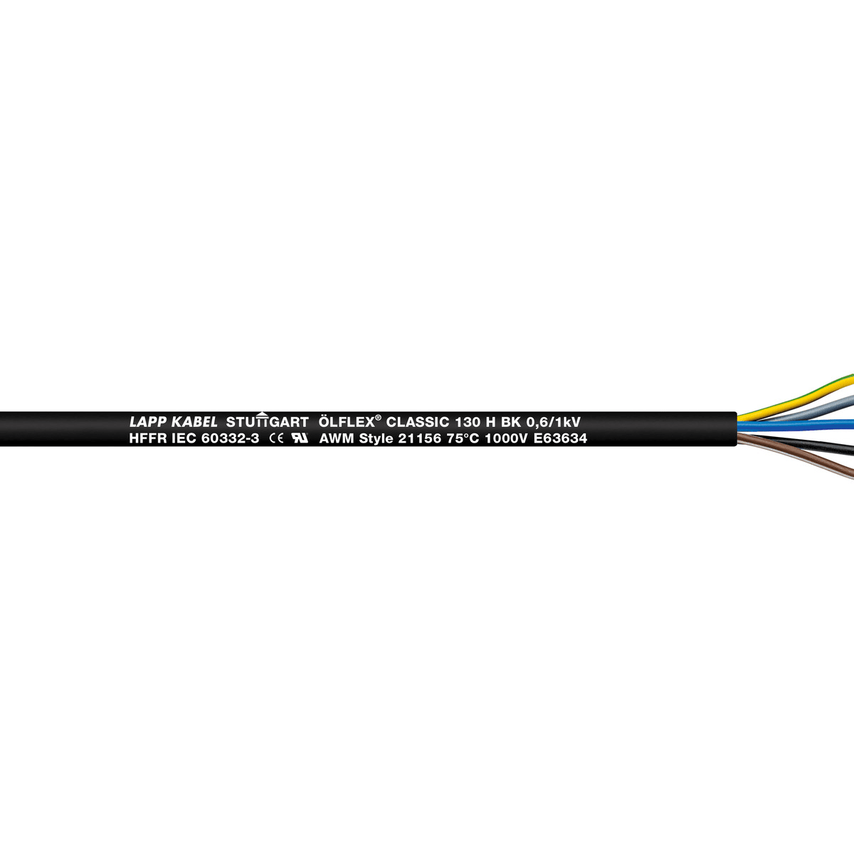LAPP - OLFLEX CLASSIC 130 H BK 0,6/1 KV 3G4