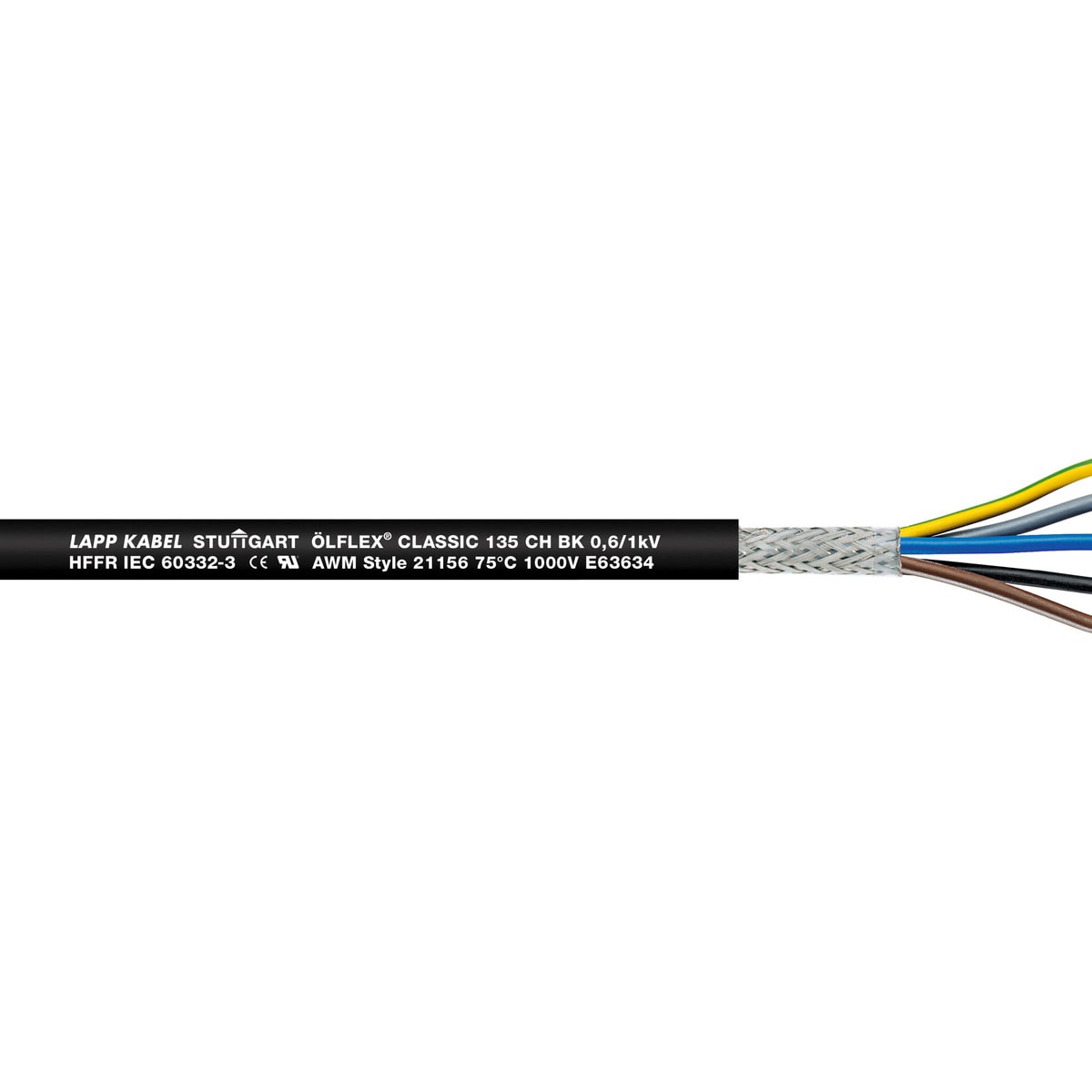 LAPP - OLFLEX CLASSIC 135 CH BK 0,6/1 KV 3G6