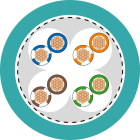 LAPP - ETHERLINE FD P CAT.5E 2X2X26/19AWG 2170289/1000