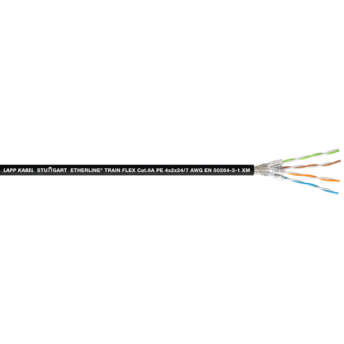 LAPP - ETHERLINE TRAIN FLEX CAT.6A 4X2X24/7 PE 2170908/500