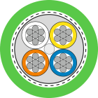 LAPP - ETHERLINE FESTOON PN CAT.5E 2170936/1000