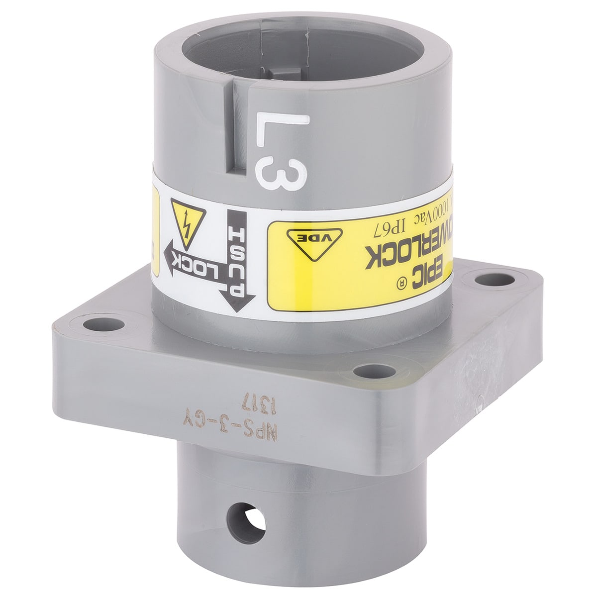 LAPP - EPIC POWERLOCK A6 C L3/GY QP M12 (1)