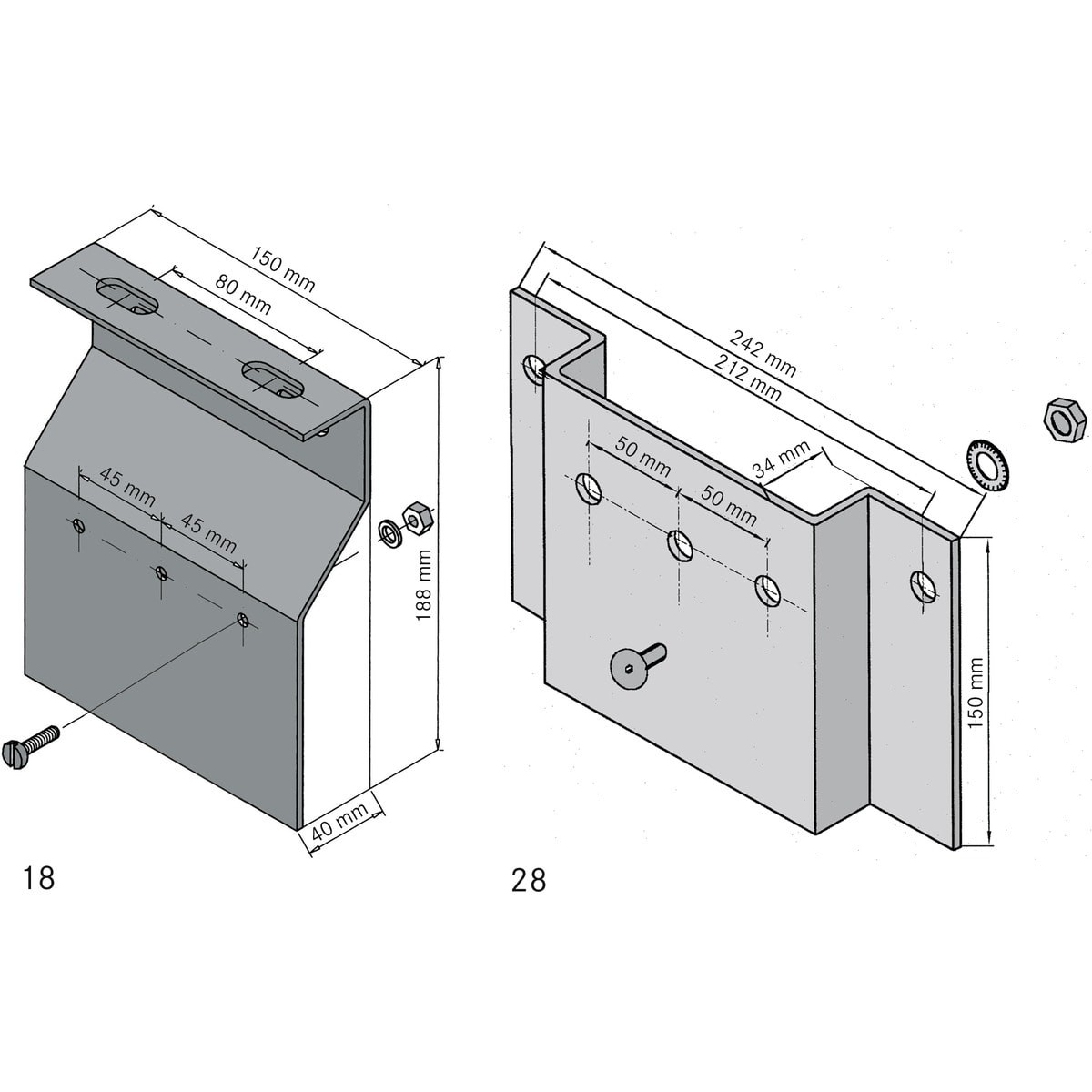 LAPP - CABLE WEDGE CLAMPS MP 18