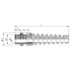 LAPP - SKINTOP STR NPT 3/8'' RAL 7001 SGY