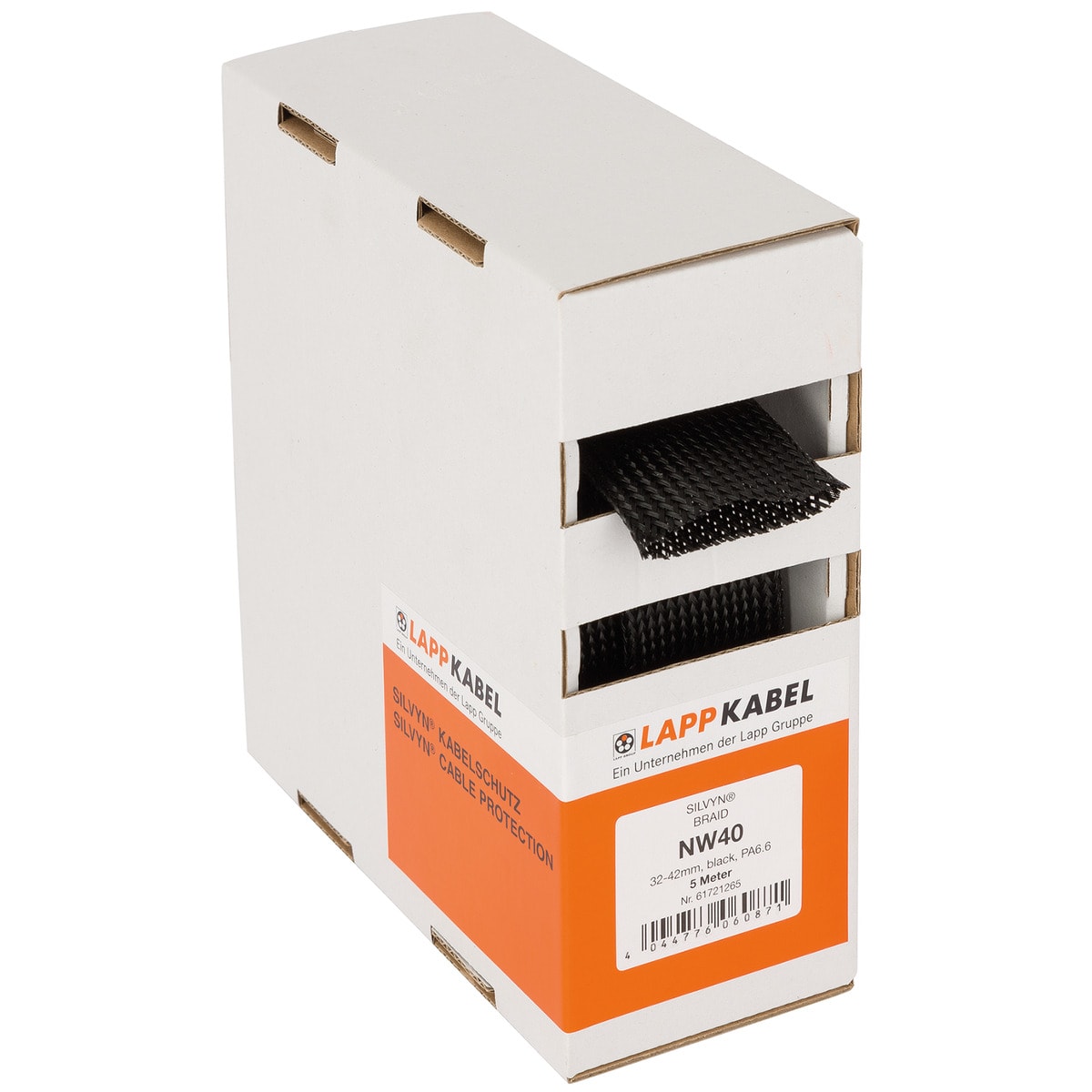 LAPP - SILVYN BRAID PA6 NW 06 4,0-10,0 / 750M