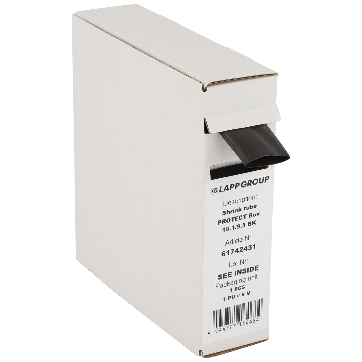 LAPP - SHRINK TUBE PROTECT BOX 9.5/4.7 BK
