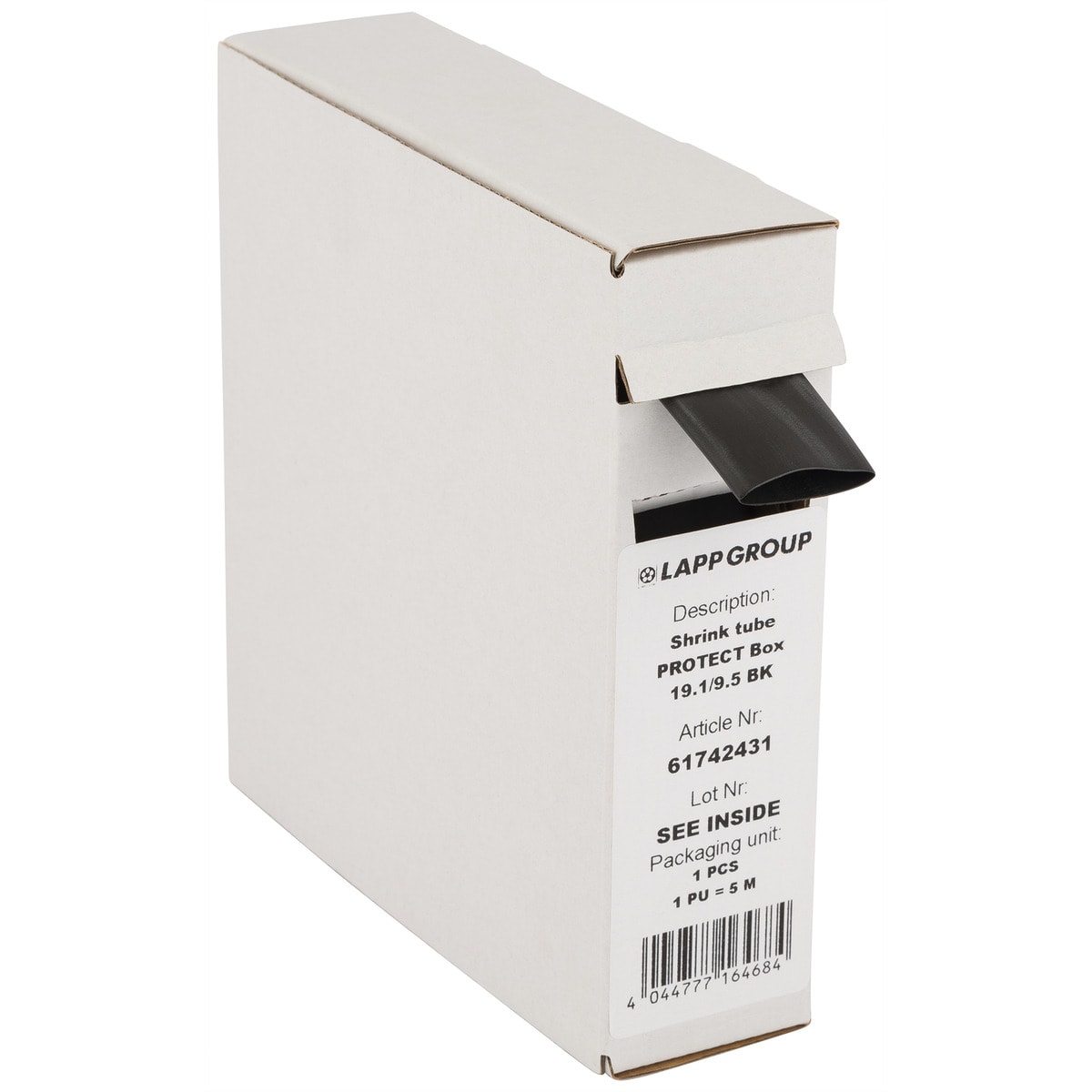 LAPP - SHRINK TUBE PROTECT BOX 9.5/4.7 BK