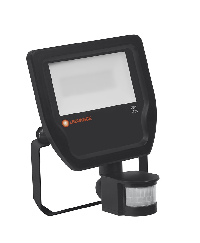 LEDVANCE - FLOOD 20W/3000K BK 100DEG S IP65   LEDV