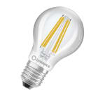 LEDVANCE - LED classic energy efficiency dimmable 4.3W 827 clear E27 bulb for indoor lighting.