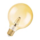 LEDVANCE - Vintage 1906 LED Classic Globe 4W 824 Gold E27 230V Filament OSRAM.